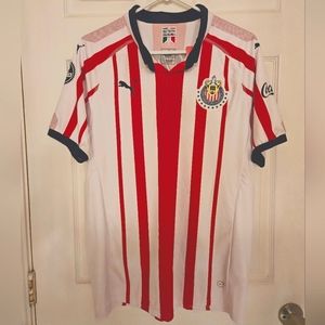 Chivas Men's Puma Size Large Home Jersey  NWT